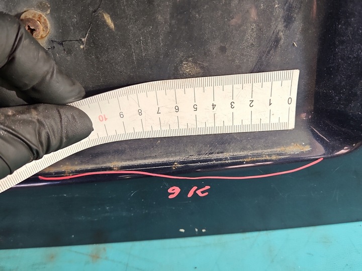 фото №11, Кришка багажника зад vw polo 95-01 sedan 4d темно-синій