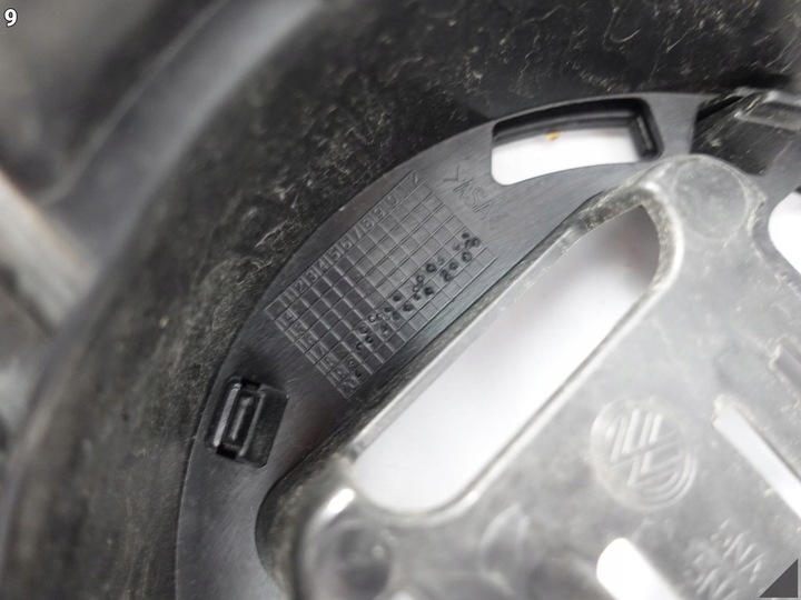 фото №10, Vw tiguan ii 2 5na r-line 15-20 передній рестайлінг решітка радіатора решітка бампер перед