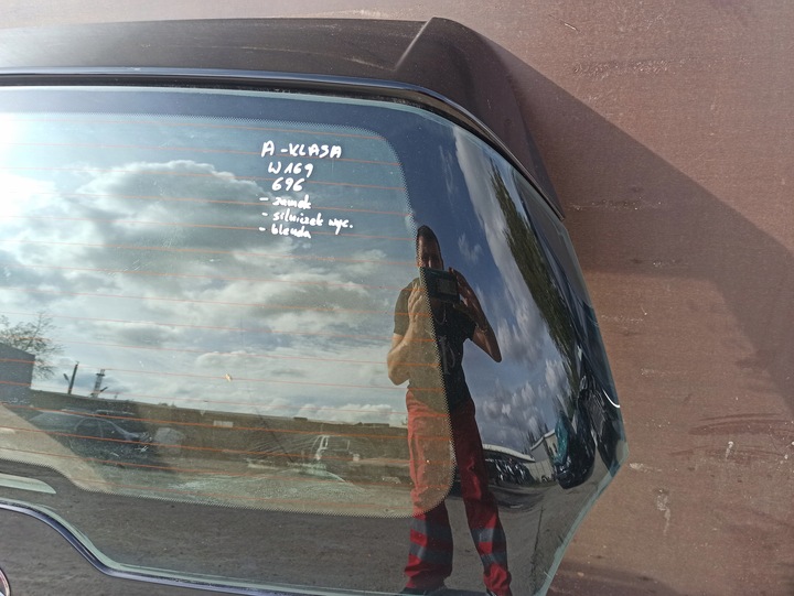 фото №6, Крышка багажника mercedes a-klasa w169 цвет чёрный 696