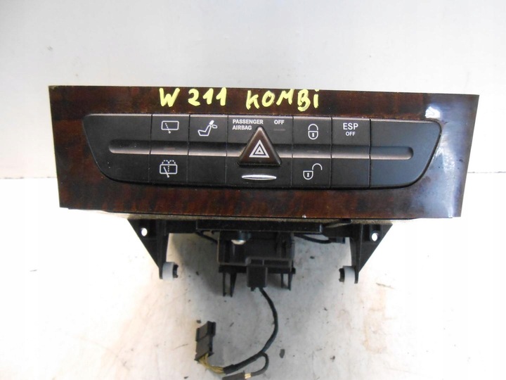 фото №1, Панель кнопка світла аварійних кнопки mercedes w211 #