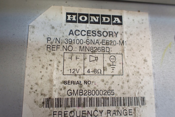 фото №9, Honda civic viii sedan 06- магнітола програвач cd кнопки 39100snae620m1 oem номер