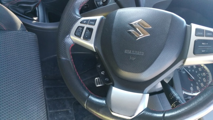 фото №6, Руль кожаный sport suzuki swift mk7 10-14