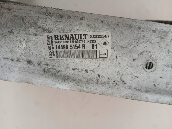 фото №16, Renault dacia радіатор інтеркулер повітря 144965154r