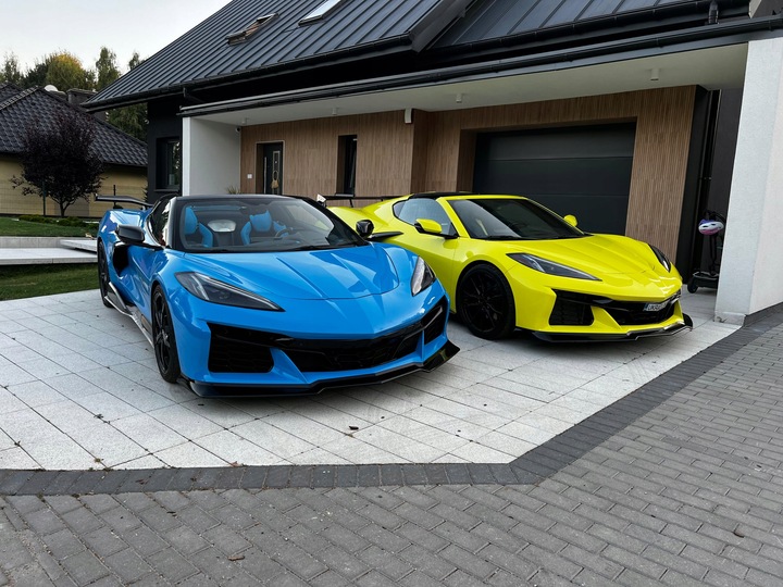 фото №13, Бампер переднее z06 стиль - набор chevrolet corvette c8 2020-2023 stingray