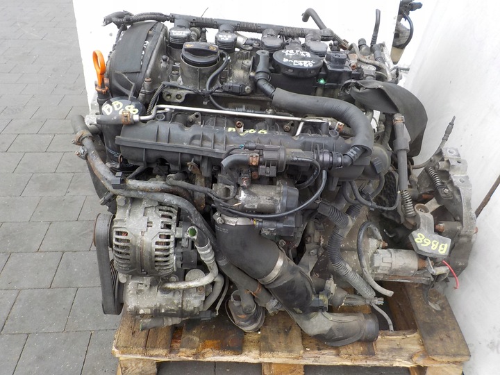фото №11, Audi a3 8p 08r 1.8 tfsi 160km двигатель bzb комплектный