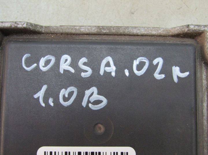 фото №10, Corsa c 1.0 b 02r компьютер двигателя блок управления 26sa7346 0261206072