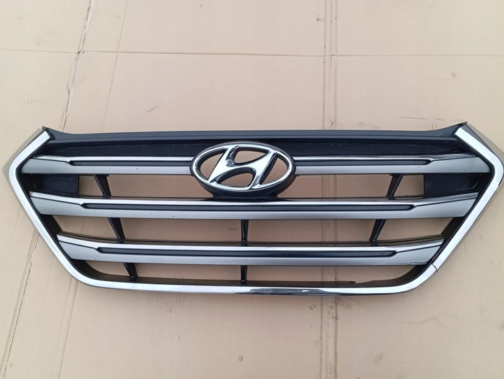 фото №1, Hyundai tucson iii 15- решётка радиатора решётка перед передняя повреждённая
