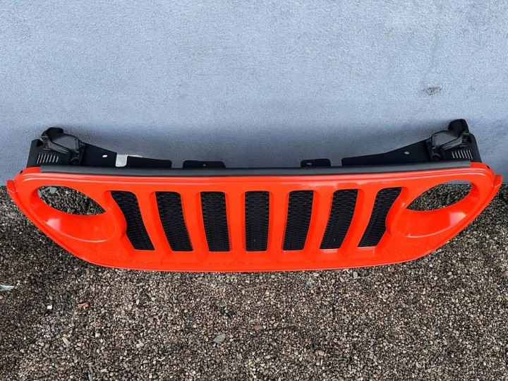 фото №4, Заводской решётка решётка jeep gladiator wrangler jl оранжевый