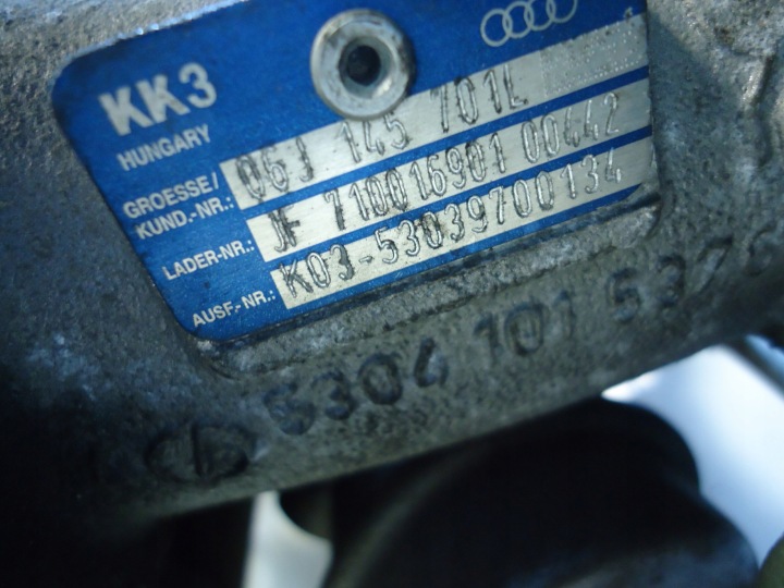фото №6, Vw seat skoda audi 1.8tsi турбонагнітач 06j145701l