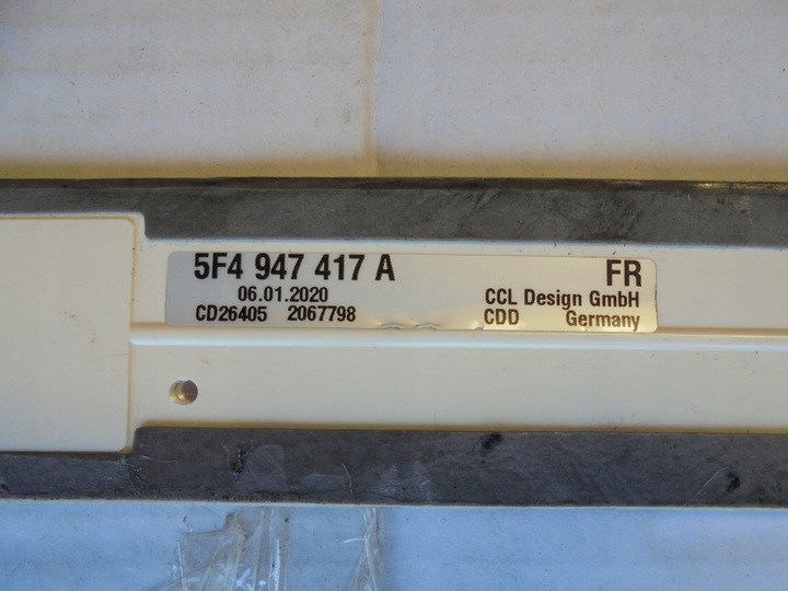 фото №4, Планка пороговая декоративная led seat leon 5f fr рестайлинг fl 5f4947417a slask