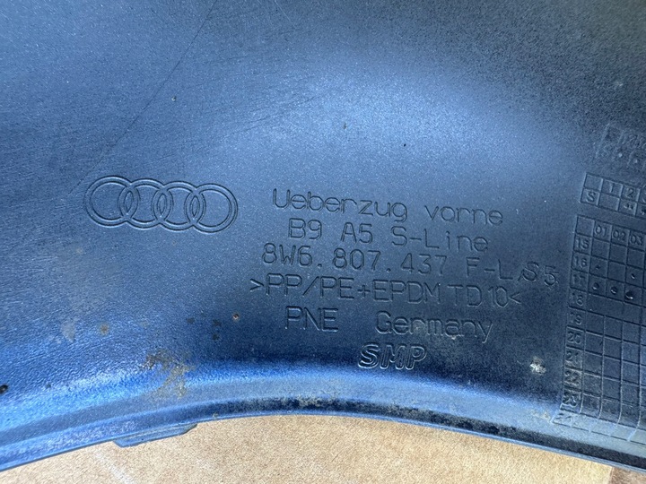 фото №14, Бампер перед audi a5 s5 8w6 s-line pdc оригінал гарний стан !