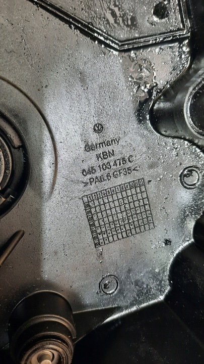 фото №7, Крышка клапанов 045103475c vw polo iv 1.4 tdi