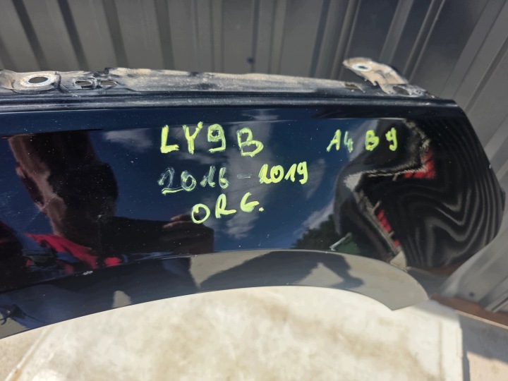 фото №16, Крило праве перед audi a4 b9 2016-2019 ly9b оригінал !!!