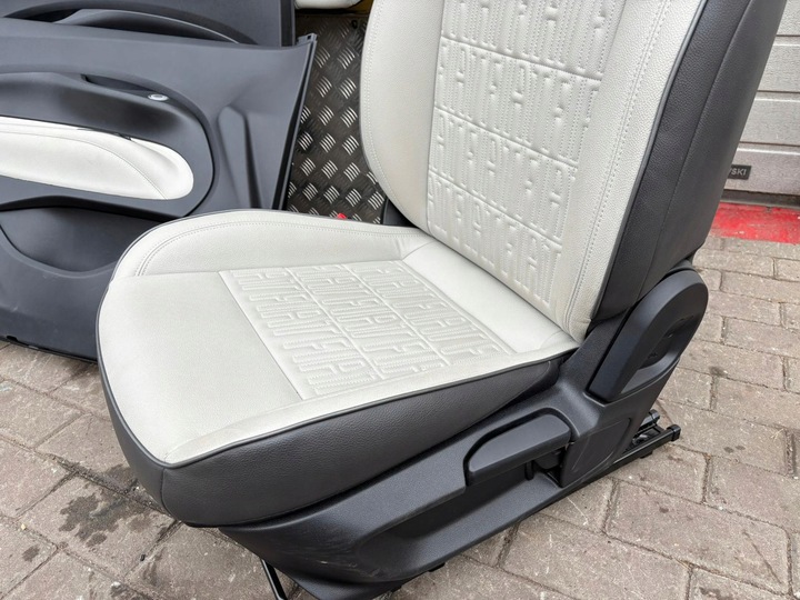 фото №7, Fiat 500e 500 21- сидіння сидіння комплект eu. шкіра перед зад