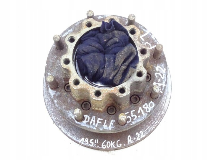 фото №1, Daf lf 45 55 01-13 ступица зад диск 19.5