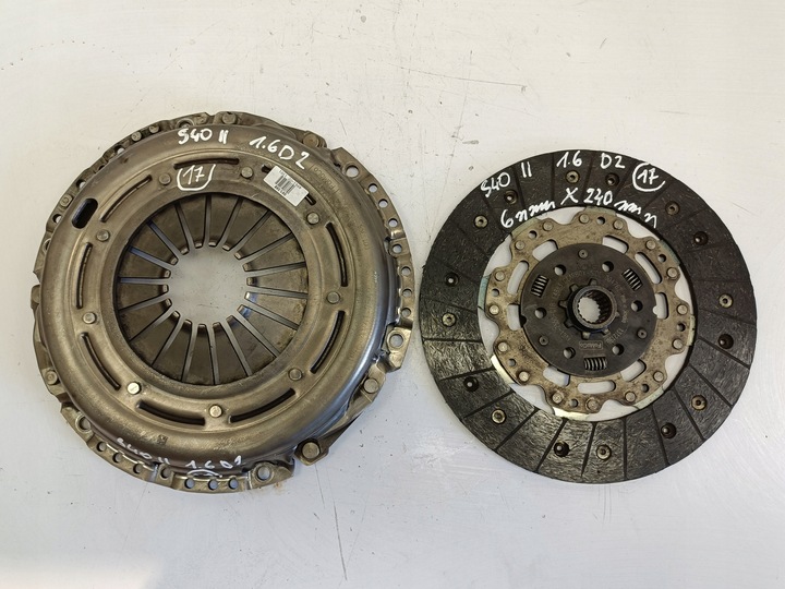 фото №1, Volvo s40 ii 1.6 d2 притиск диск зчеплення