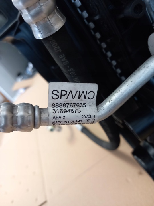 фото №9, Комплект радіатор volvo xc40 1.5 t4 t5 plug in гібрид 2018-32222108 32222121
