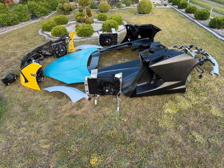 фото №14, Lamborghini ревуэльто перед зад капот бампер лампы 47b