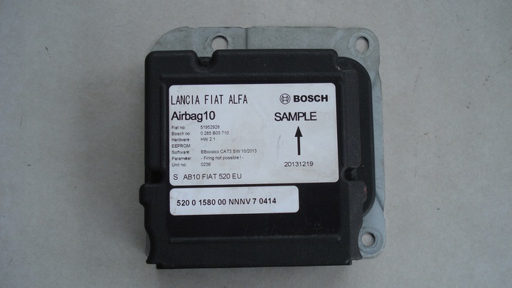 фото №1, Датчик подушка безпеки 51952928 0285b03710 jeep renegade