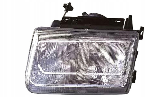 фото №1, Depo фара l h4, механический, цвет вкладыш: серебристый