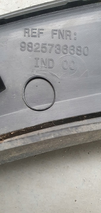 фото №5, Планка na крило peugeot 2008 ii 19- праві pp