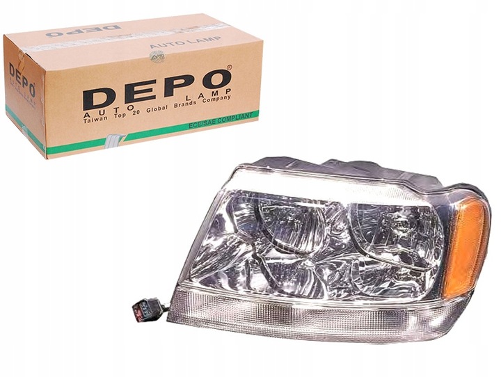 фото №1, Фара hb3/hb4 електричний колір вкладиш: хром