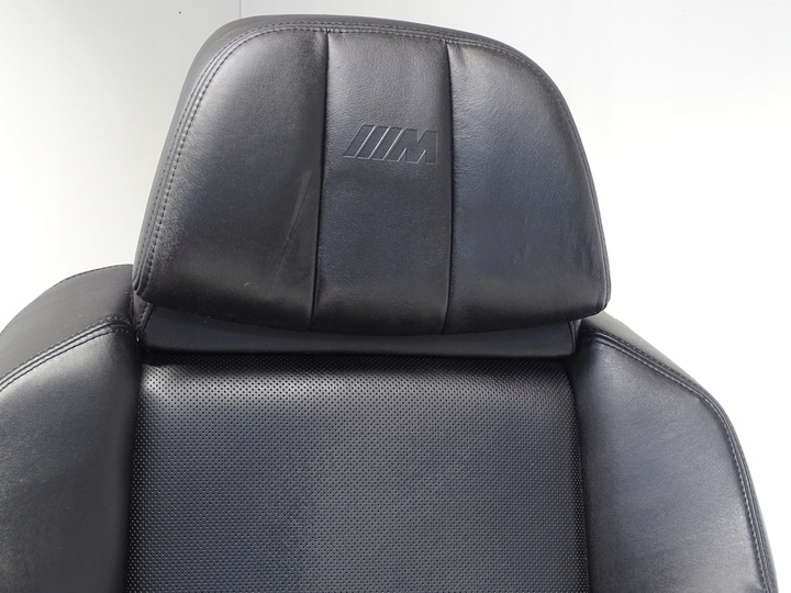 фото №16, Сиденья диван чёрная кожа европа bmw f10 m5 m-power eu