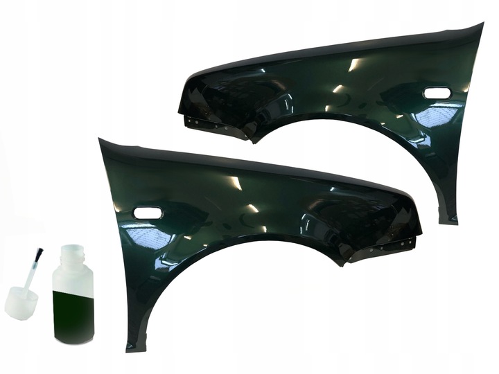 фото №1, Крыло vw golf 4 iv lc6m правые + левый новый комплект + 50ml лак zaprawkow