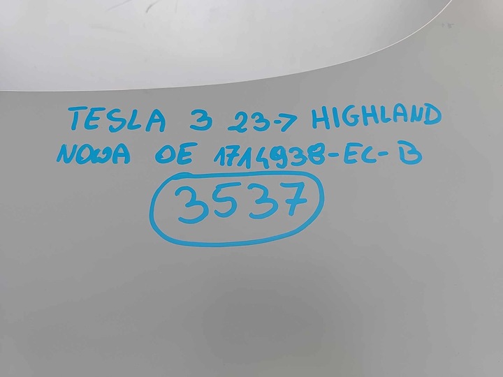 фото №13, Tesla модель 3 highland 23- кришка кришка багажника нова оригінальний номер 3537