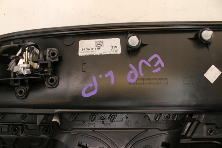 фото №6, Боковина обивка дверь левый перед vw up рестайлинг e-up 23r. eu