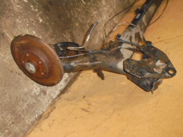 фото №9, Renault kangoo ii 2 08-13 ось балка подвешивание зад задняя