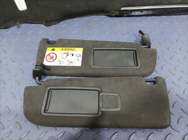 фото №5, Audi a8 d4 длинный потолок козырьки ручки алькантара