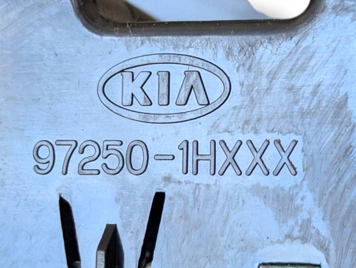 фото №9, Панель управление кондиционера kia ceed ed 2009 97250-1h502