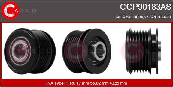 фото №2, Колесо пасове генератора ccp90183as casco