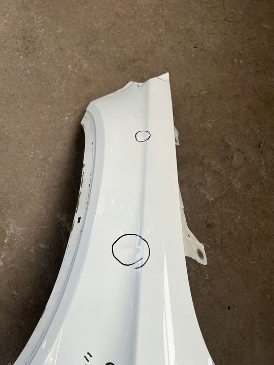 фото №12, Mercedes gla рестайлінг 17-19 w156 x156 крило лівий перед переднє колір 149