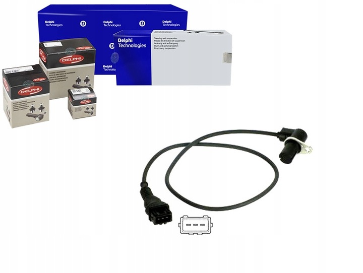 фото №1, Датчик wał коленчатый [delphi]