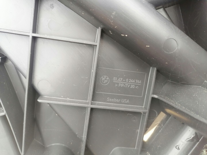 фото №5, Bmw x5 e53 пластик вкладка багажника правый 8244764