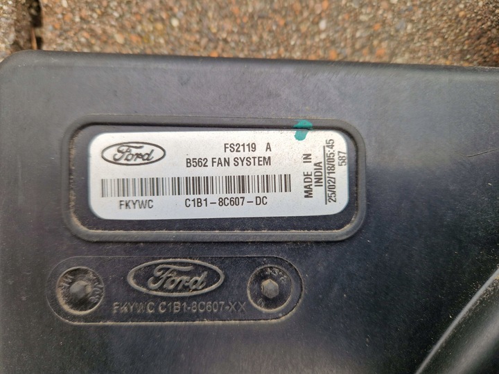 фото №11, Ford fiesta mk7 рестайлинг b-max корпус з вентилятор c1b1-8c607-dc 2008