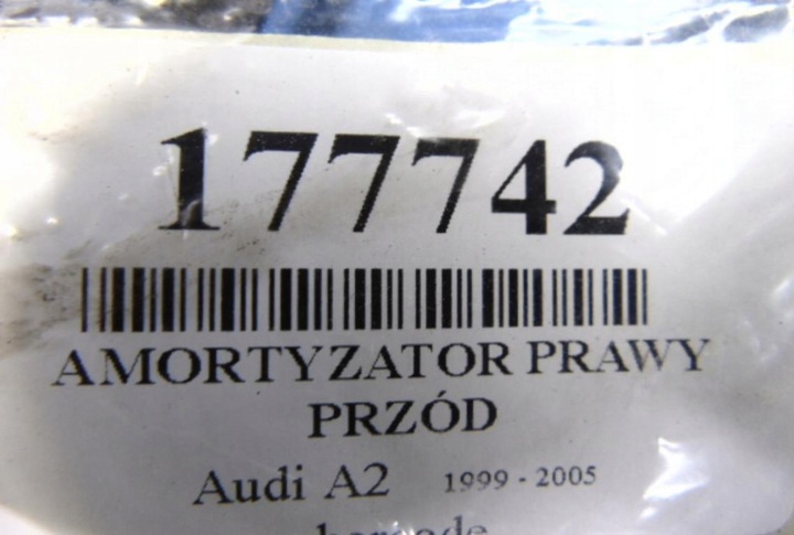 фото №6, Audi a2 1.4 16v амортизатор правые перед