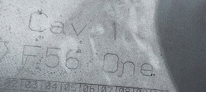 фото №5, Mini cooper one f56 бампер перед білий срібний