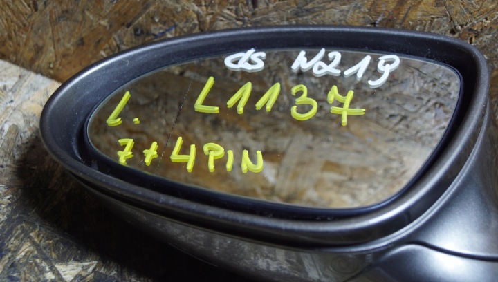 фото №12, Зеркало левое mercedes cls w219 7+4 11 pin