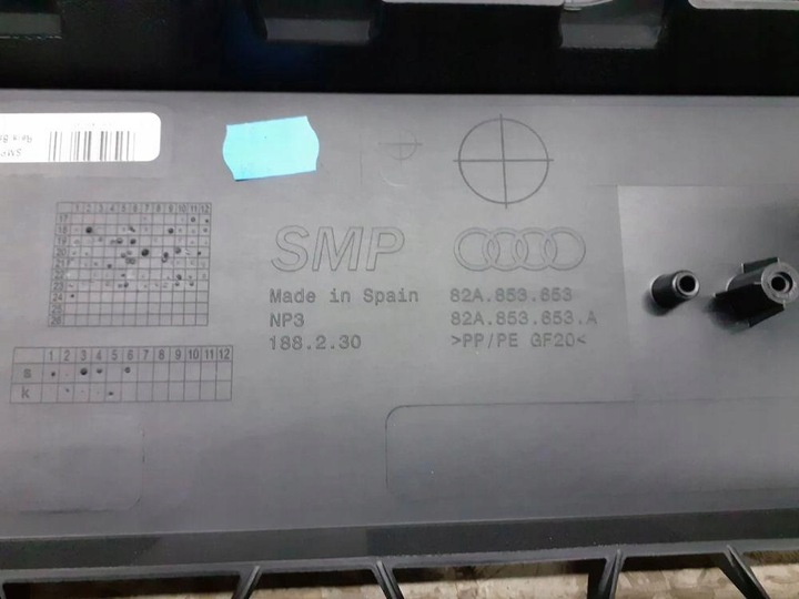 фото №6, Решітка радіатора решітка audi a1 82a 2018- 82a853653