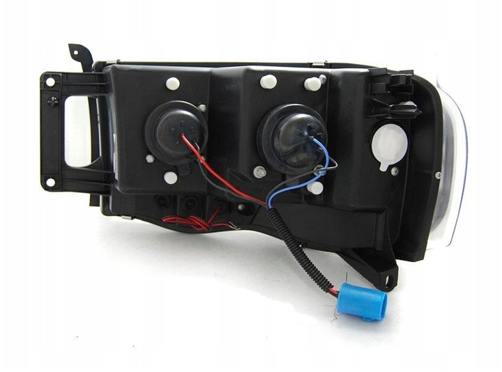 фото №5, Фари dodge ram 02-06r led трубка light чорний