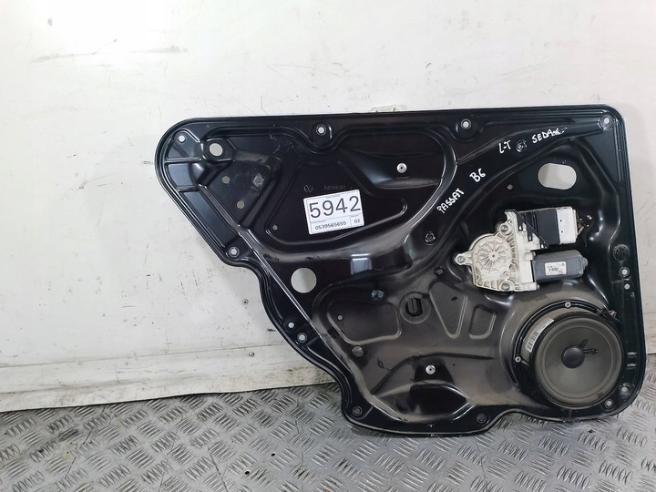 фото №7, Підйомник вікна лівий зад з stelażem vw passat b6 1k0959703f