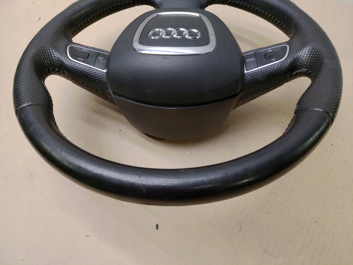 фото №6, Руль + подушка безопасности мультифункция кожа s-line audi a3 8p рестайлинг годы 08-12