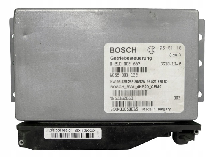 фото №1, Блок управления двигателя peugeot 607 2.2hdi 0260002887 6058001132 + программирование