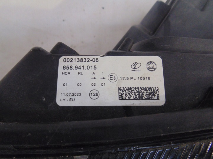 фото №10, Фара лампи перед повний led skoda kamiq 658941015b 658941016b