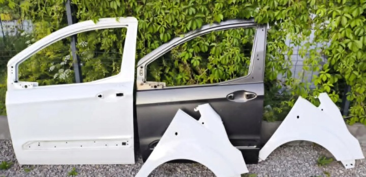 фото №15, Зеркало внешние правое ford courier mk2 2022- белый w цвет 5-pinów