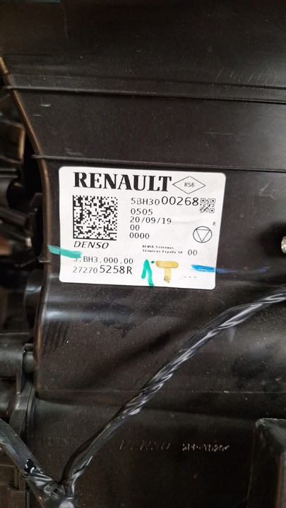 фото №9, Обігрівач комплектна renault captur ii 272705258r
