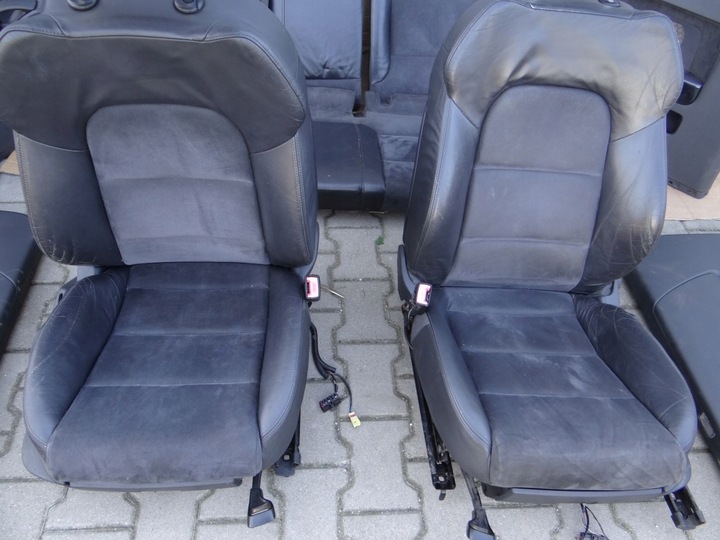 фото №6, Сидіння диван шкіра салон audi s3 3d 8p 05-08 підігрів